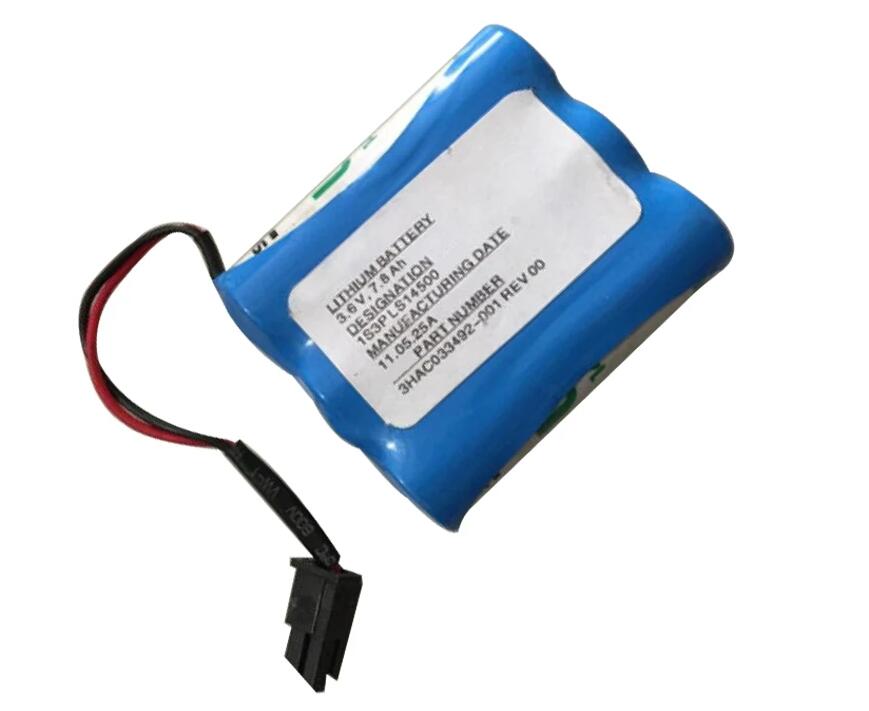 3HAC033492-001 Rechargeable battery for ABB 1S3PLS14500 REV00