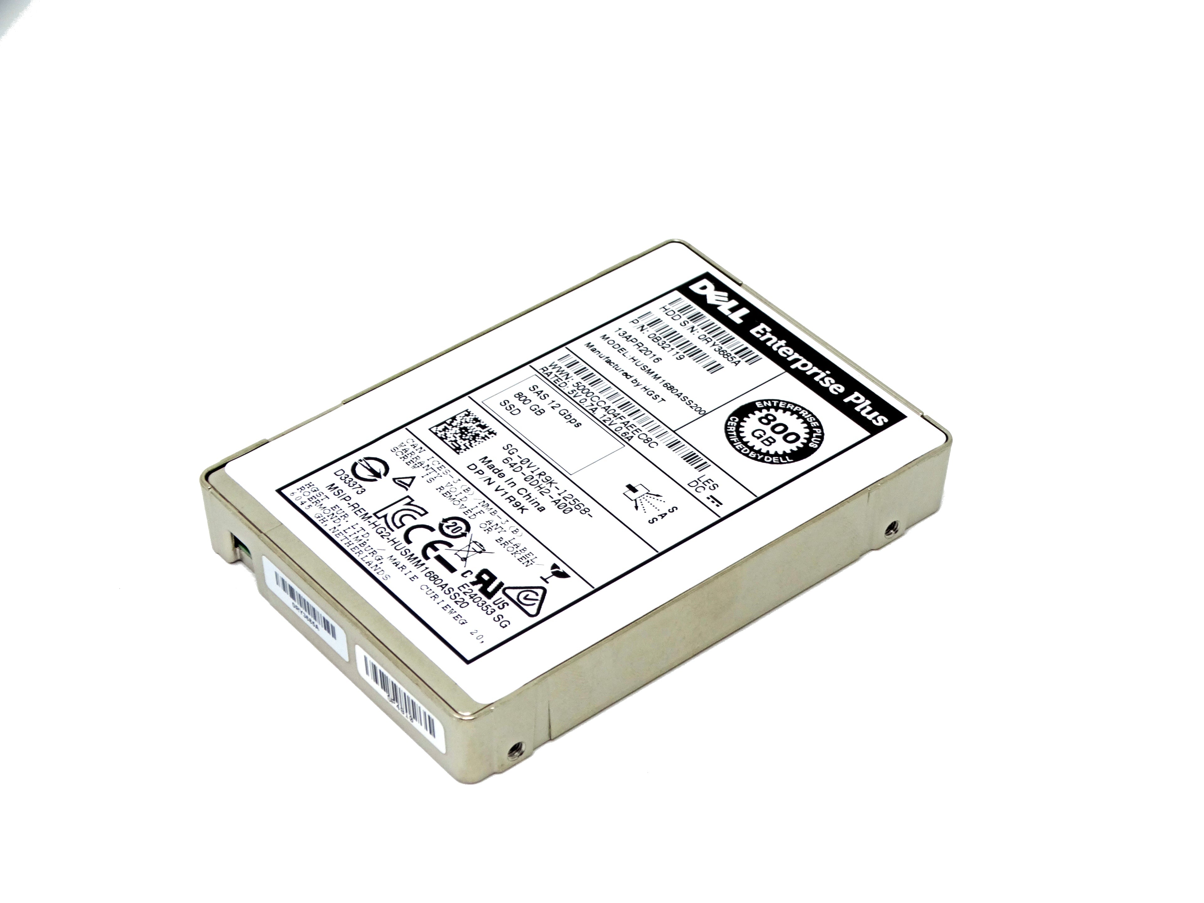 Dell Enterprise Plus 800GB 12Gbps SAS 2.5'' SFF SSD (V1R9K)