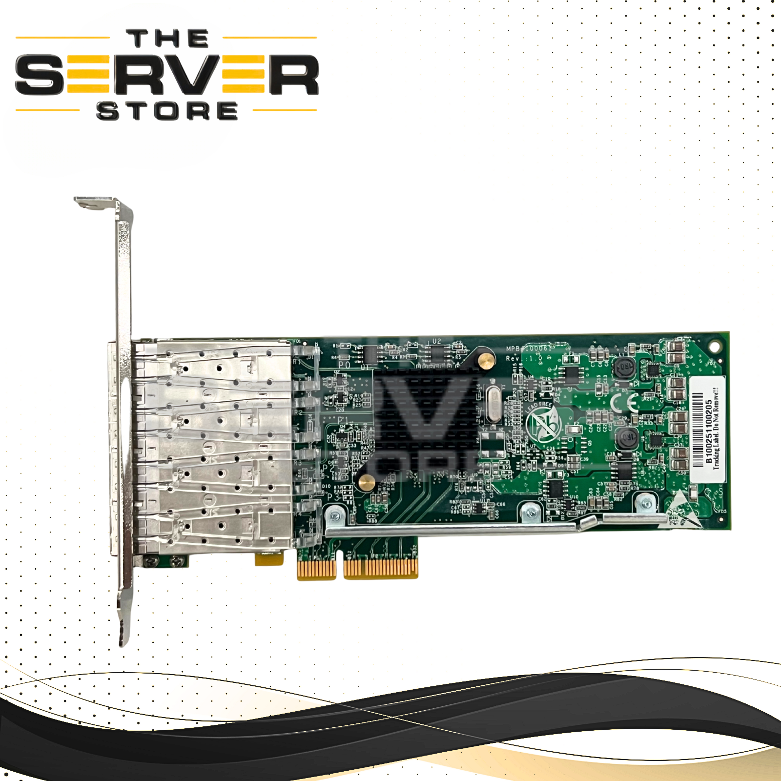 Silicom Quad Port SFP Gigabit Ethernet PCI Express Network Adapter PE2G4SFPI80L