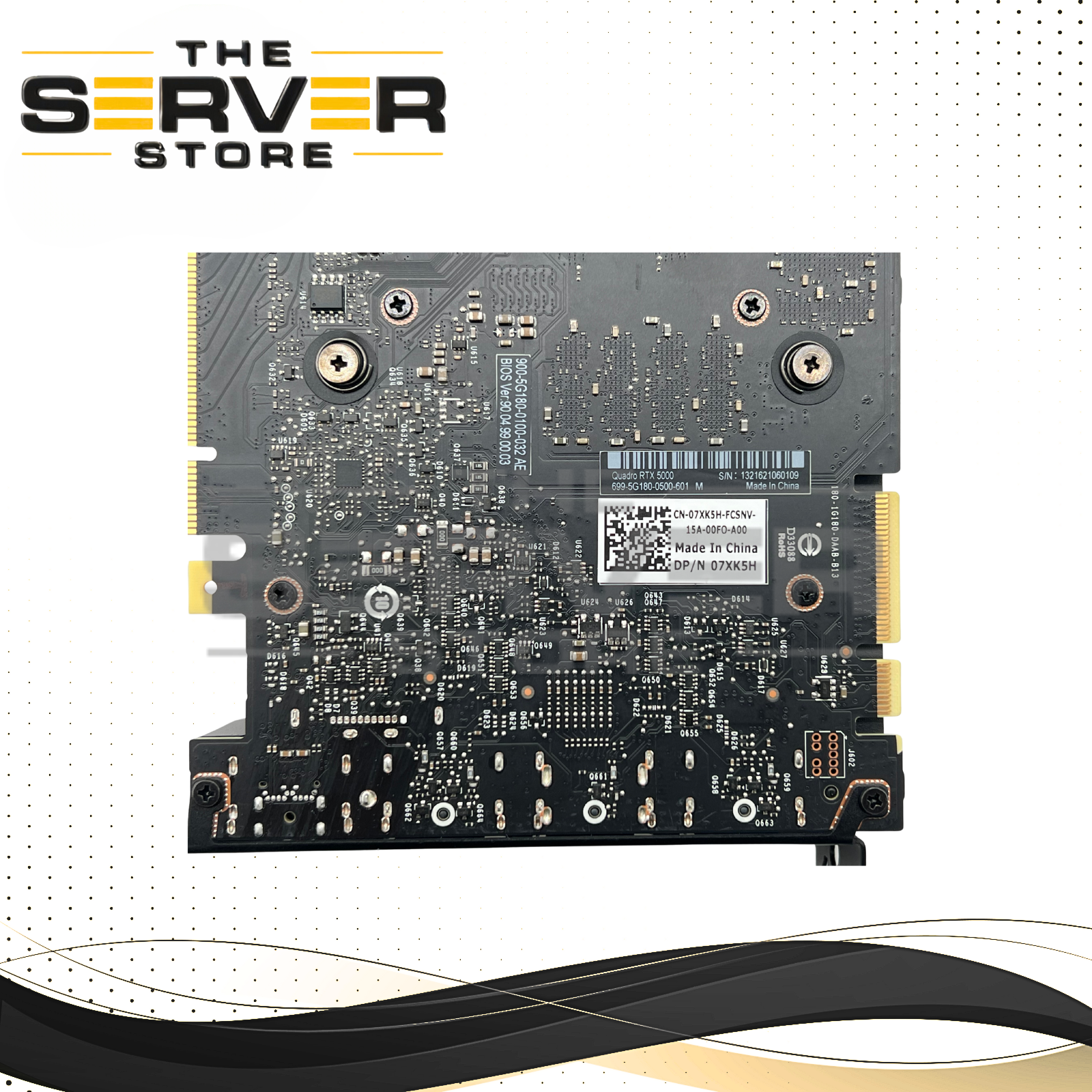 Dell Nvidia Quadro RTX 5000 16GB GDDR6 PCIe 3.0 x16 Graphics Card 07XK5H 7XK5H