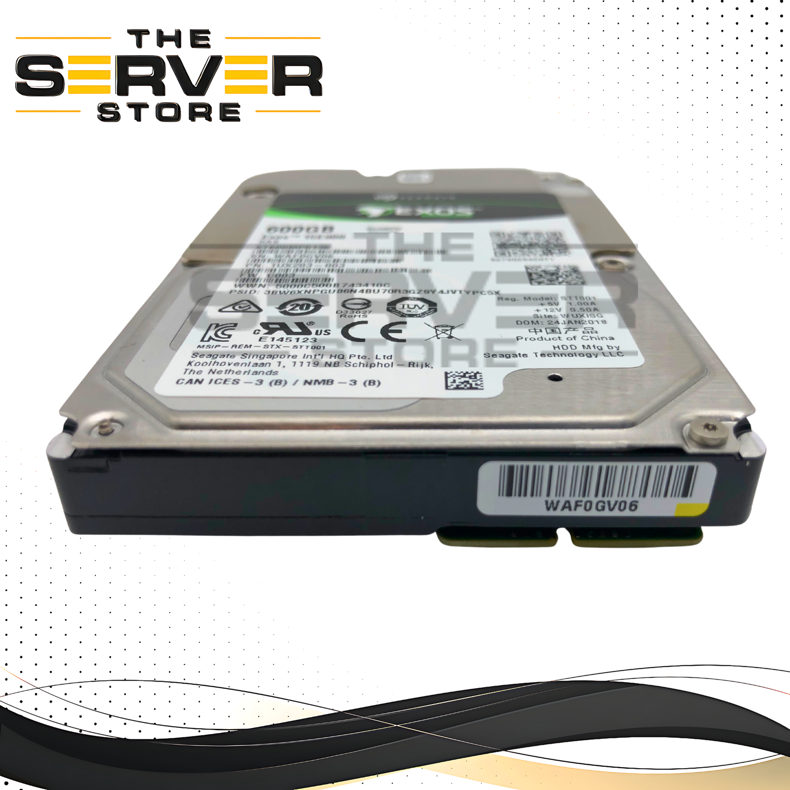 Seagate Exos 15E900 600GB 15K SAS 12Gb/s 2.5" HDD 1UX203-003 ST600MP0136