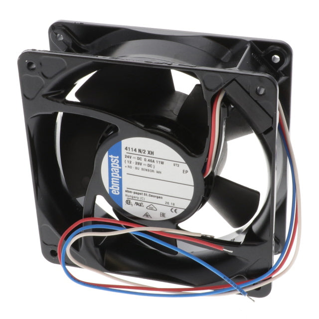 Ebmpapst 4114N/2XH FAN AXIAL 119X38MM 24VDC WIRE