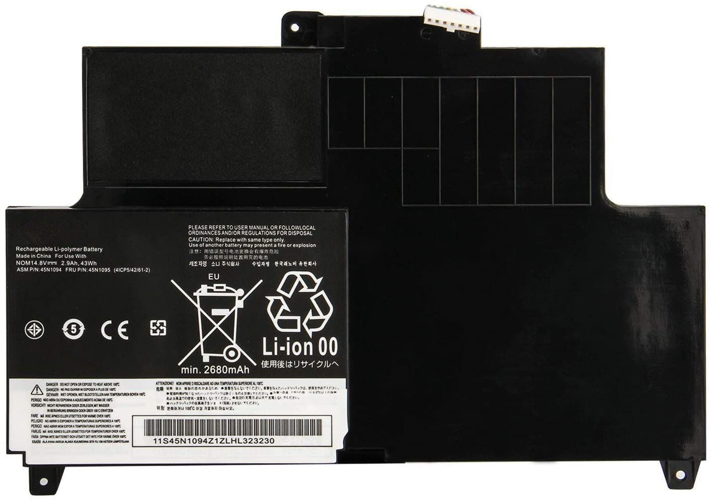 Lenovo 45N1093 45N1092 45N1095 45N1094 ThinkPad S230u Battery