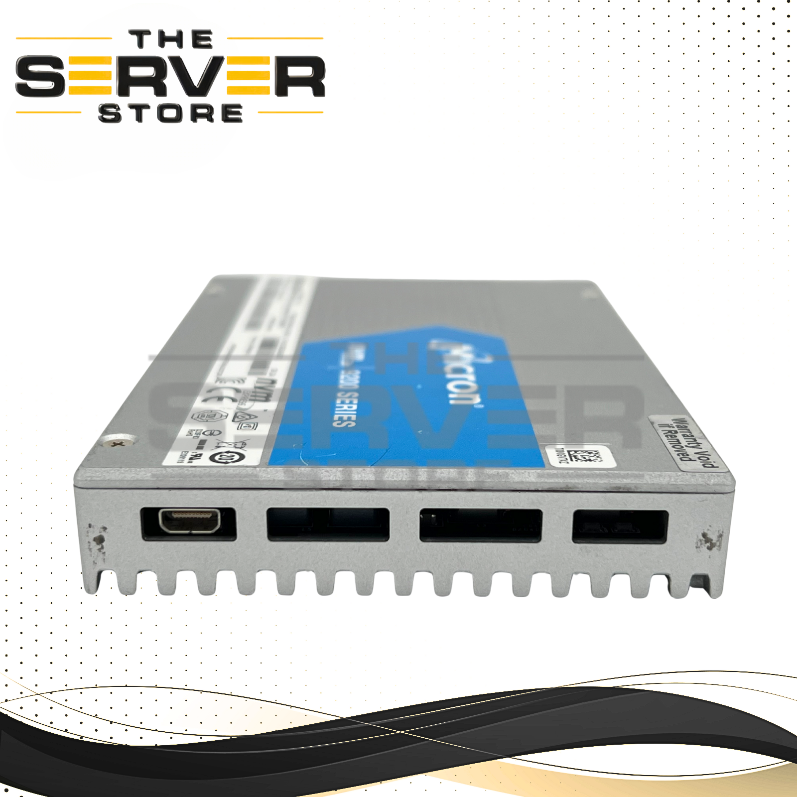 Dell 11TB NVMe x4 U.2 SFF 2.5" SSD Micron 9200 ECO MTFDHAL11TATCW MTFDHAL11TATCW-1AR1ZABYY