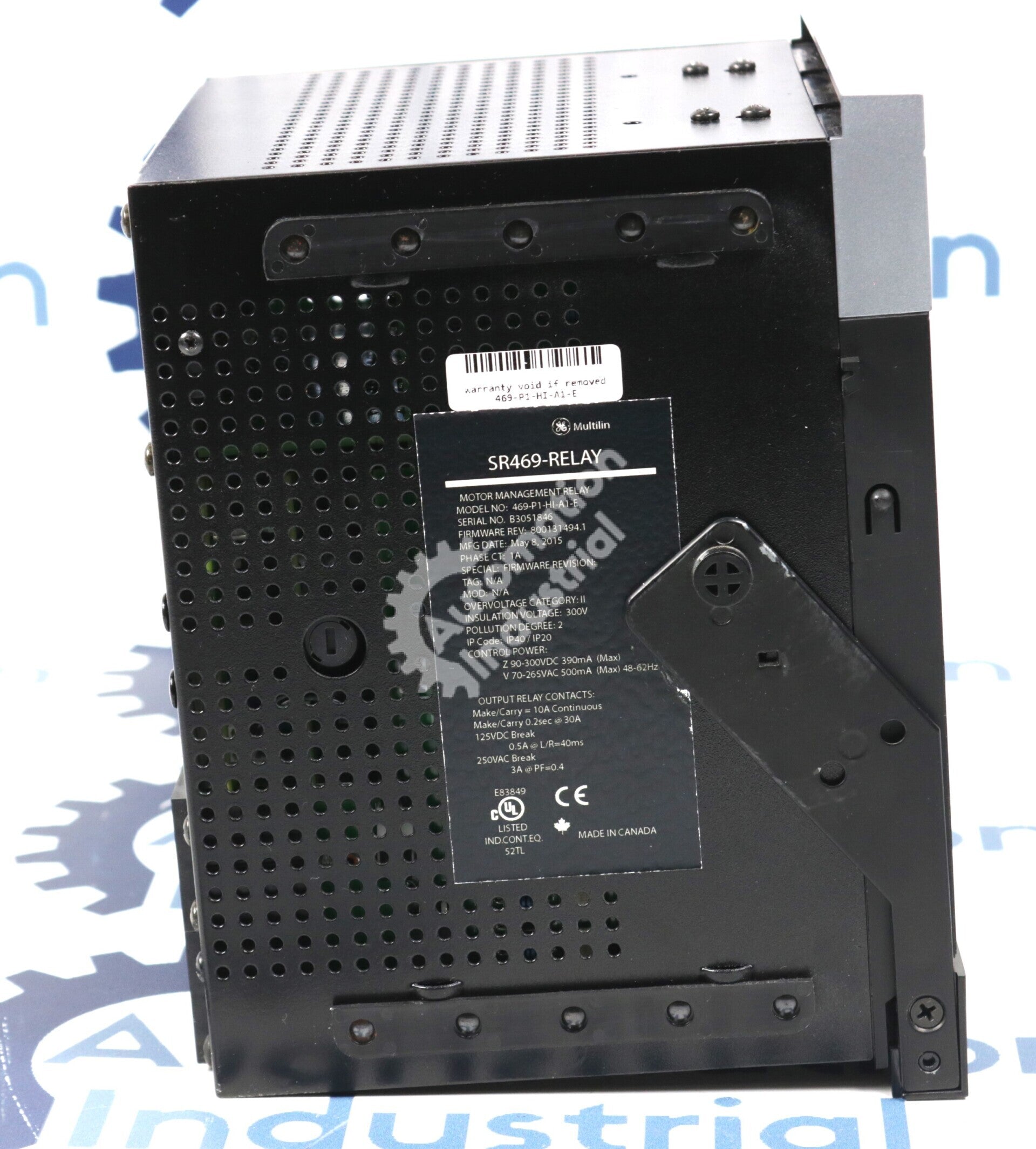 469-P1-HI-A1-E By GE Multilin Motor Management Relay