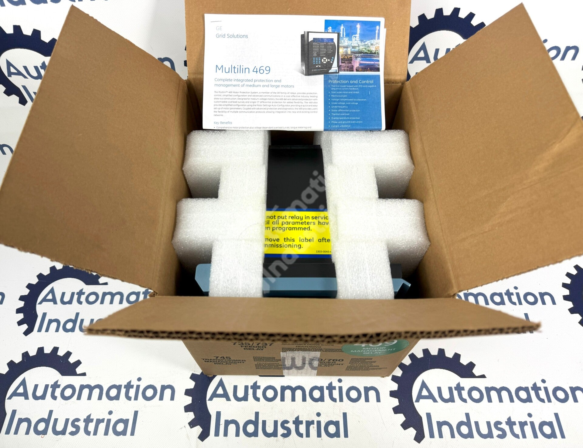 469-P1-HI-A1-E By GE Multilin Motor Management Relay