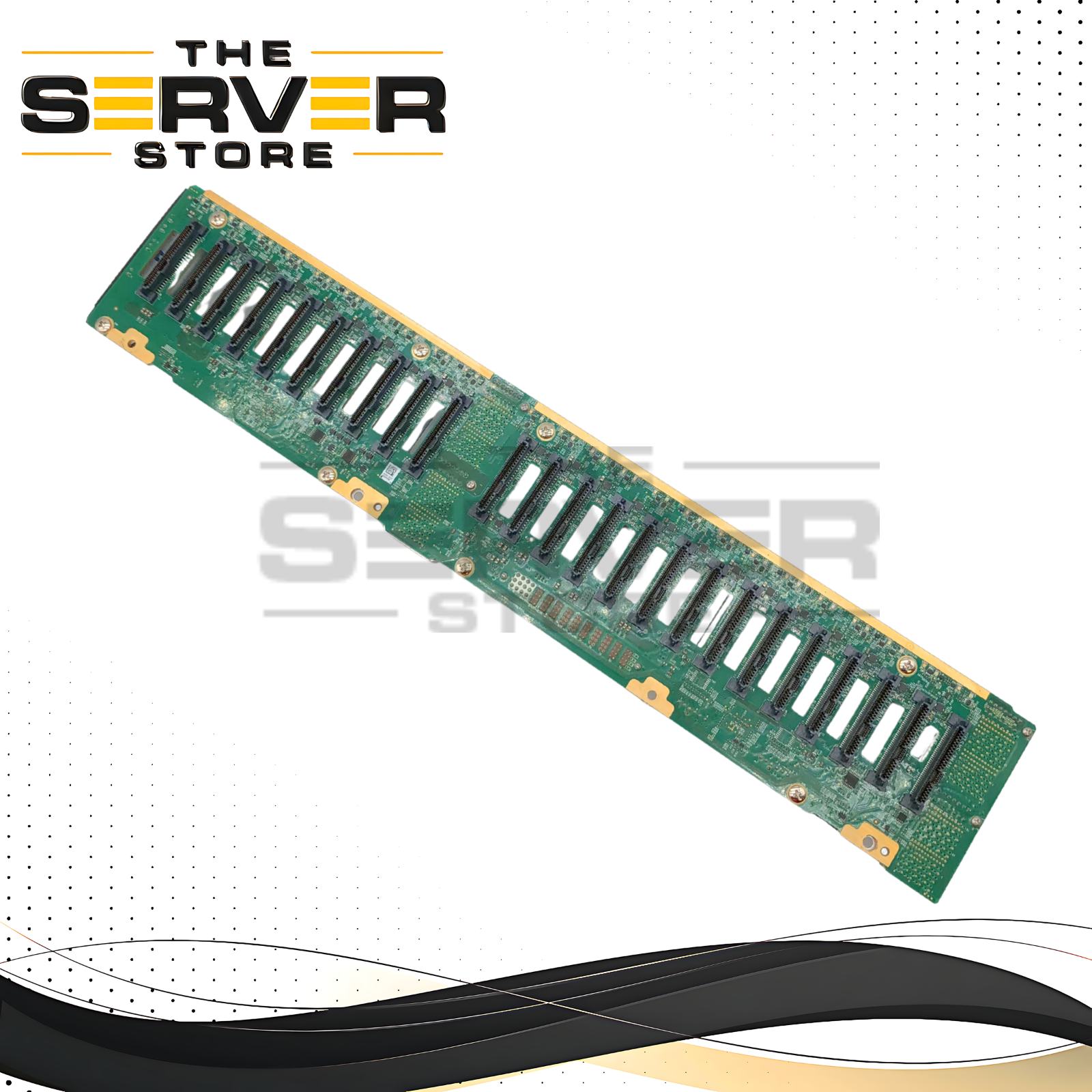 SuperMicro Nutanix 2U 4-Node 24-Port 2.5" NVMe Backplane. P/N: BPN-SAS3-217BHQ-N4-NI22.
