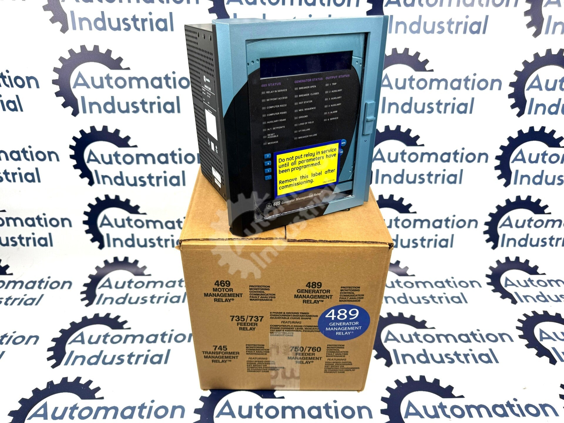 GE Multilin 489-P1-HI-A20-E Generator Management Relay