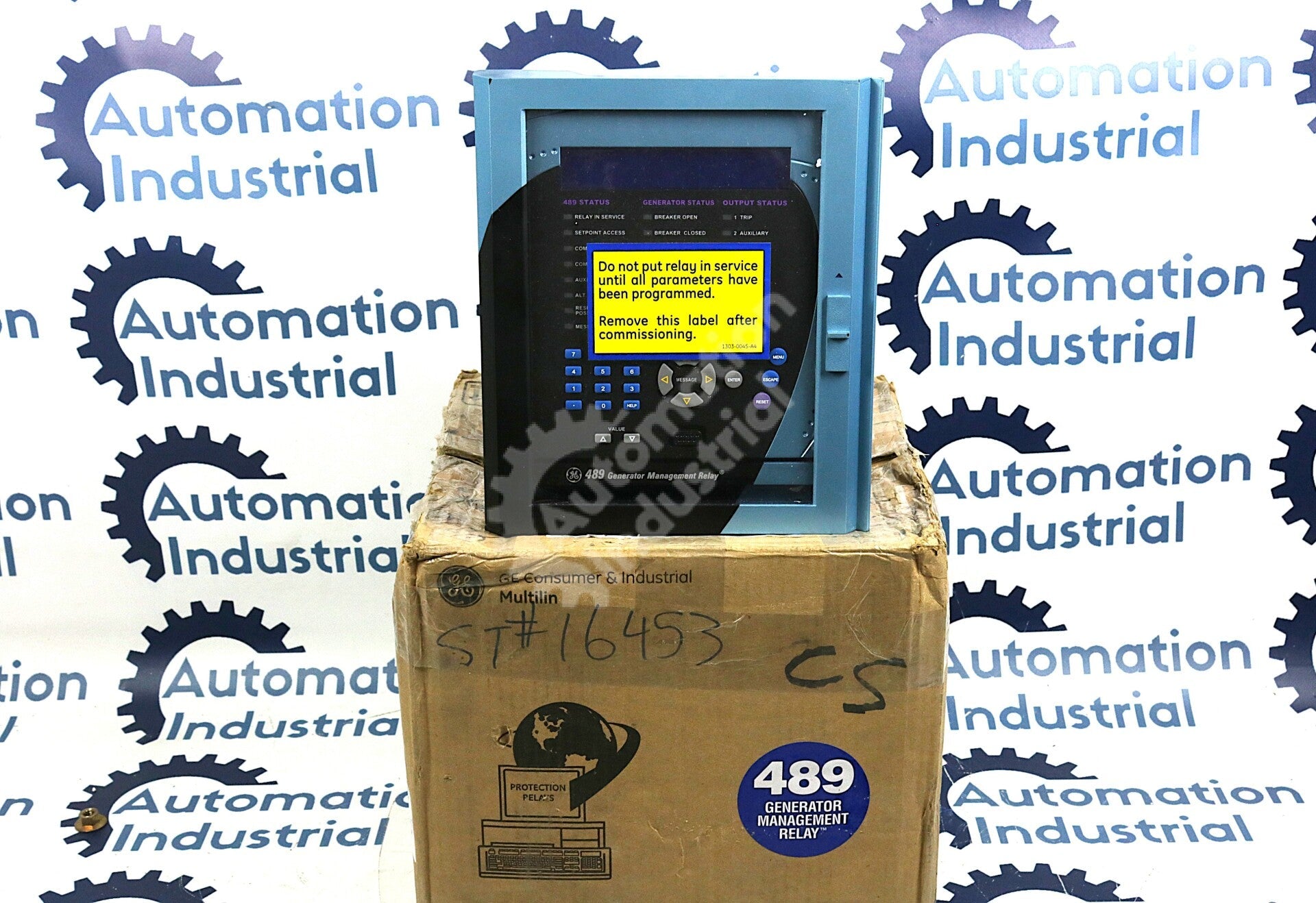 489-P5-HI-A20-T By GE Multilin 489 Generator Management Relay NSFP