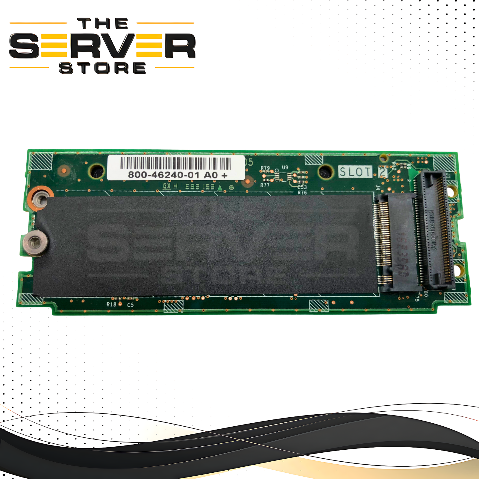 (LOT OF 10) Cisco UCS M5 Server M.2 SAS/SATA SSD Carrier Adapter 73-17926-05 800-46240-01