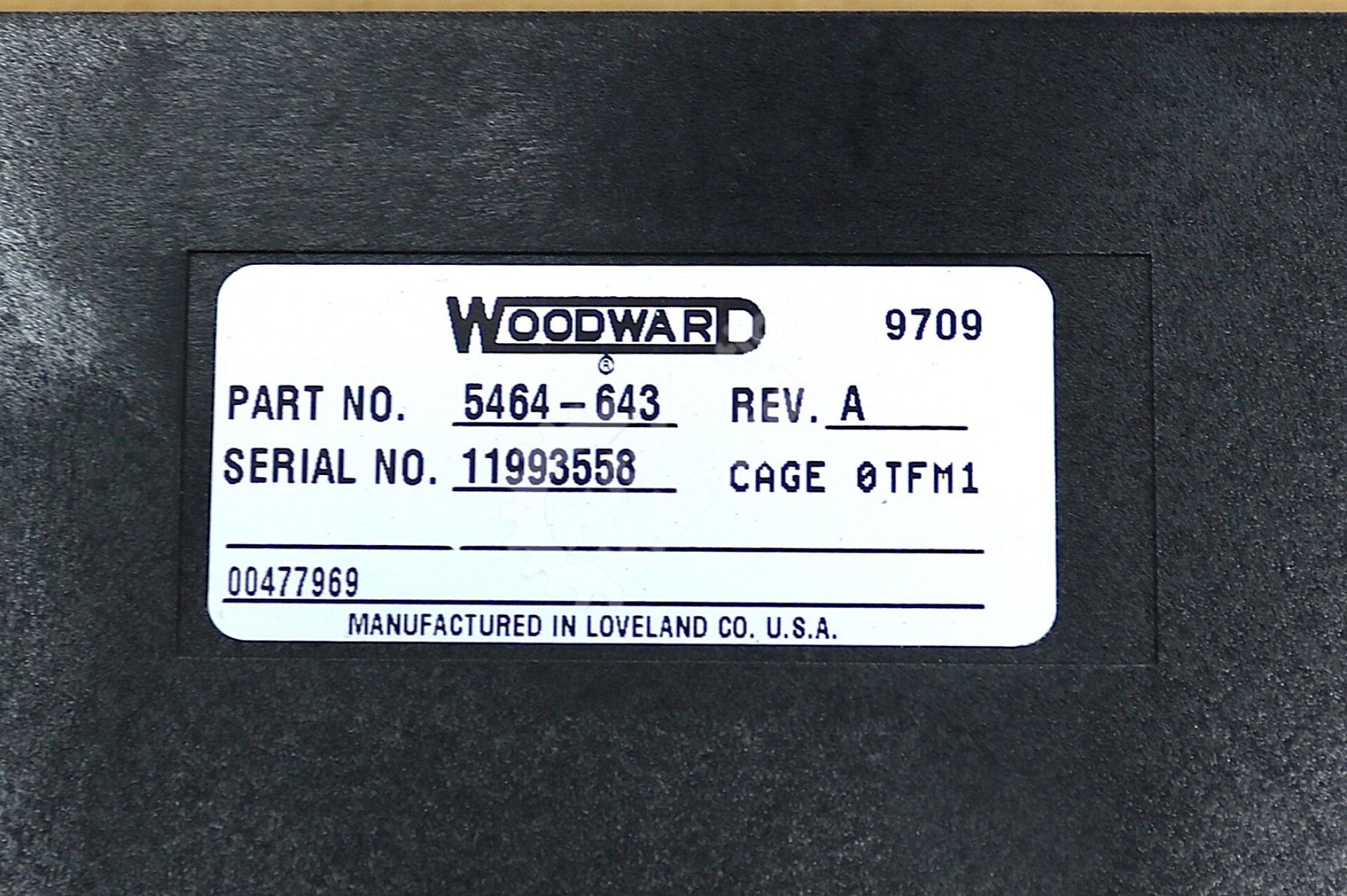 5464-643 By Woodward Dual Port Discrete Input Module