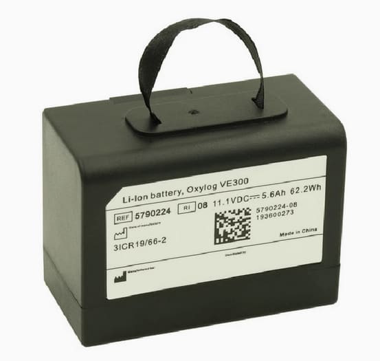 5790224 Battery for Drager OXYLOG VE300 OXYLOG VE300 SE301151