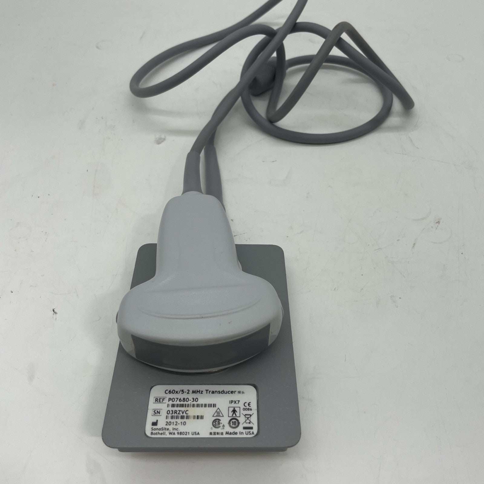 Tested: Sonosite C60x/5-2 MHz Transducer Probe 30 Day Warranty!