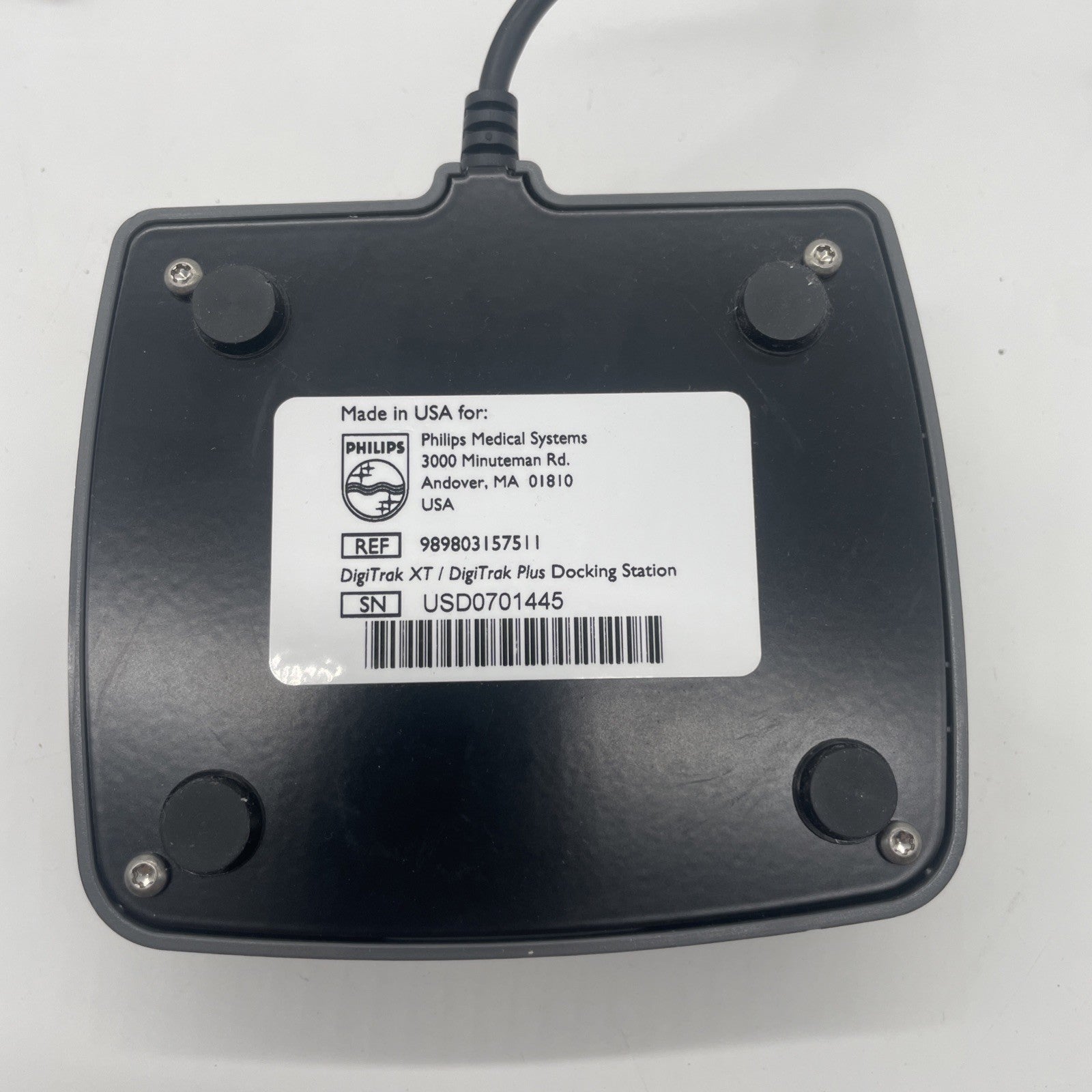 Philips Digitrak Docking Station. REF:989803157511 30 Day Warranty!