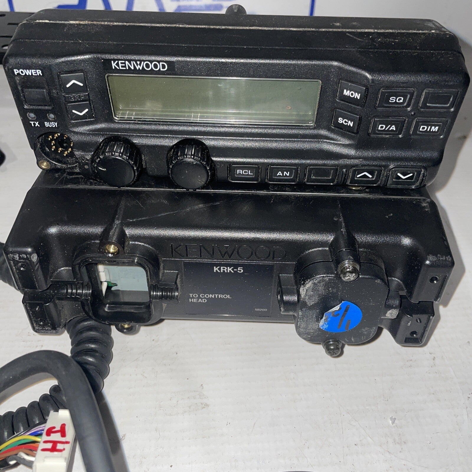 KENWOOD TK-790 High Band VHF 148-174 MHz 45 Watt Mobile Rear Mount Radio TK-790