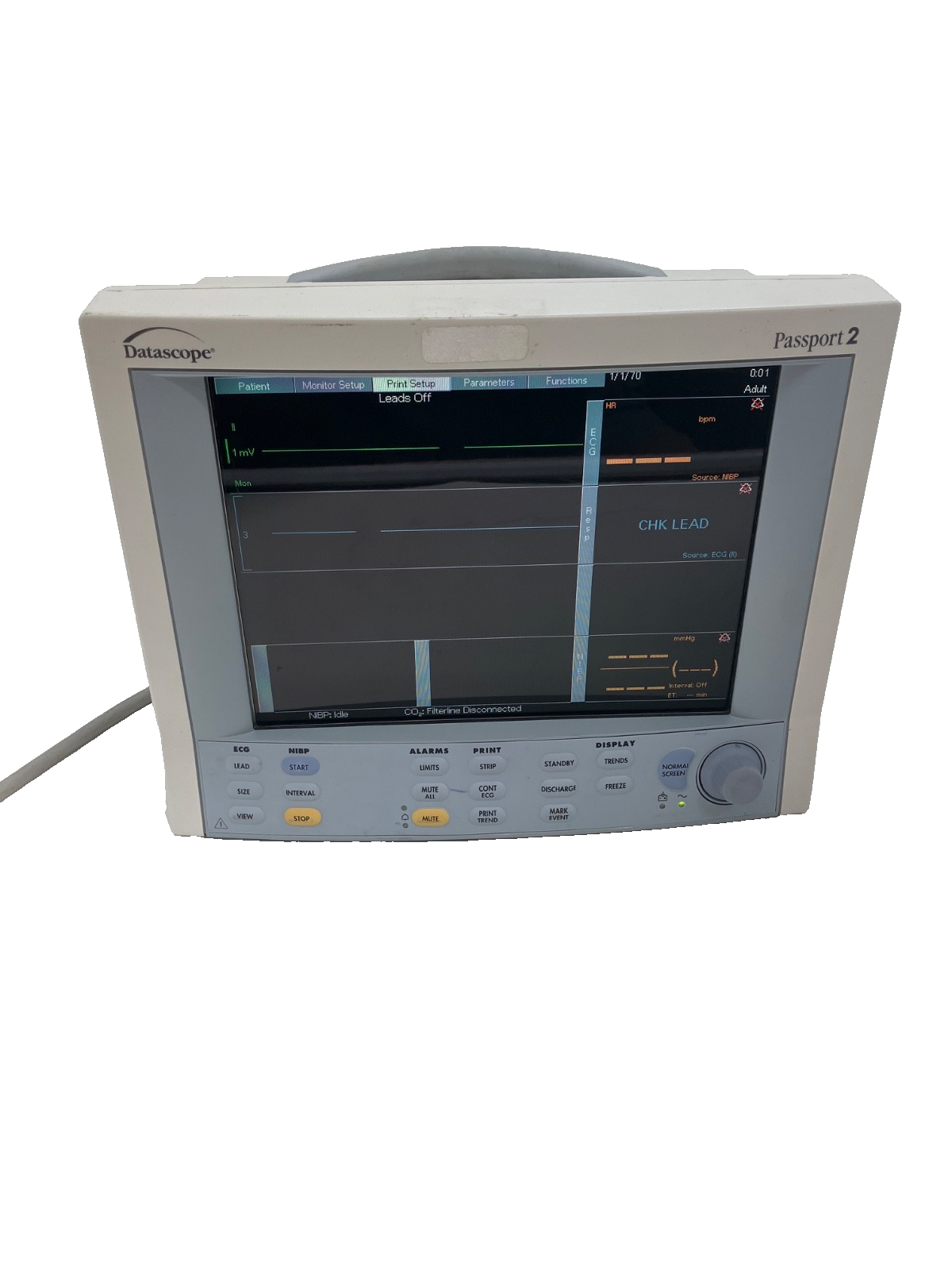 Mindray Passport 2 Patient Monitor W CO2 SPO2 Nellcor 30 Day Warranty!