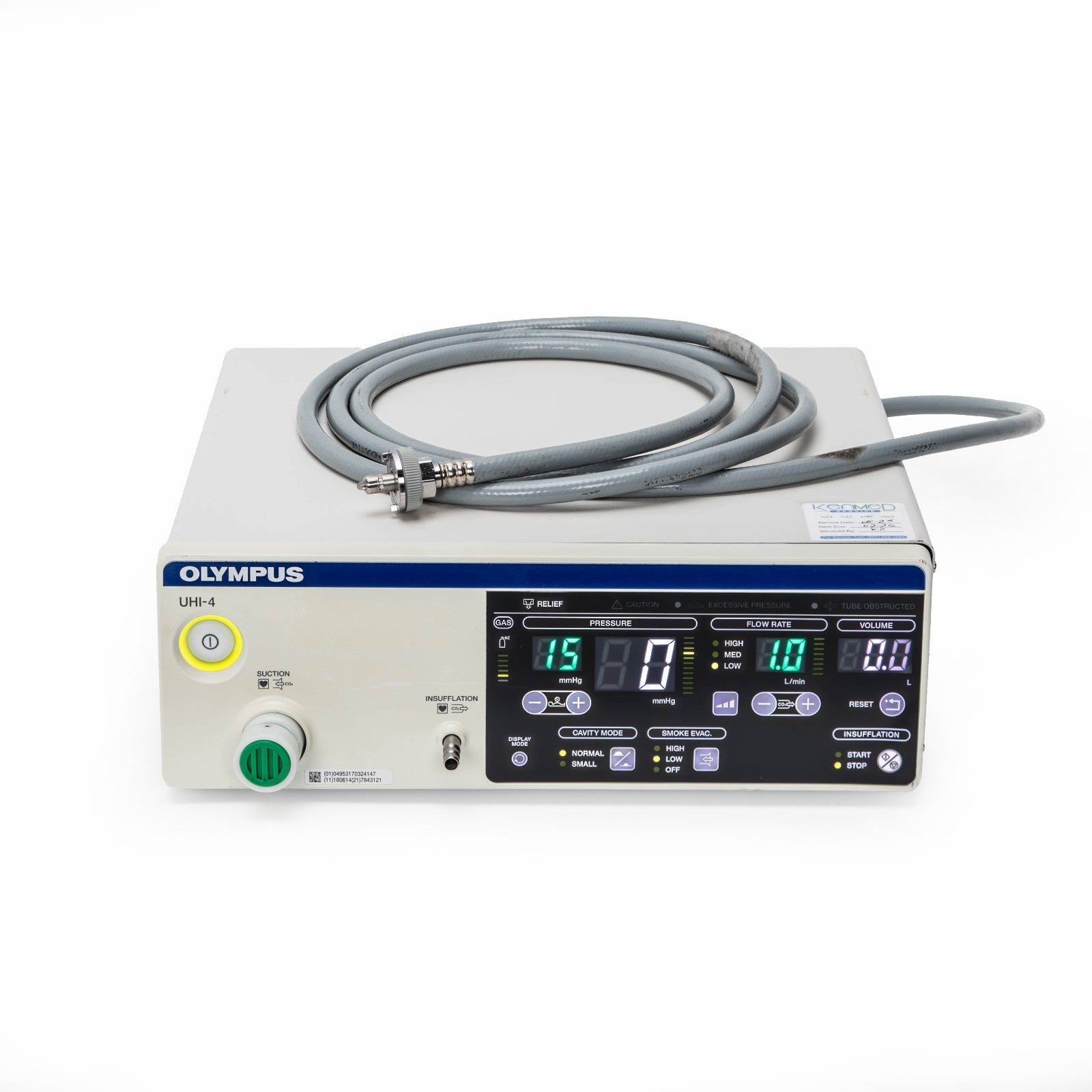 Olympus UHI-4 High Flow Insufflator W Cable 30 Day Warranty