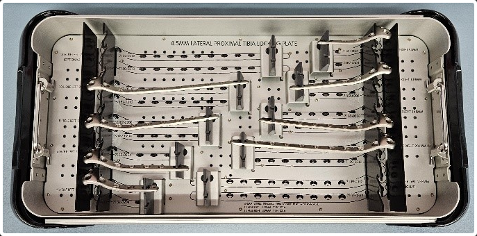 Smith & Nephew Peri-Loc 4.5mm Lat. Prox. Tib Locking Plate Set