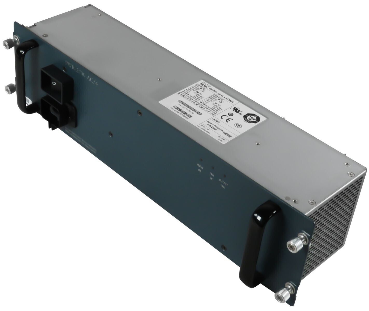 PWR-2700-AC/4 2700 Watt Power Supply for 7604/6504-E 341-0138-02 Fonte