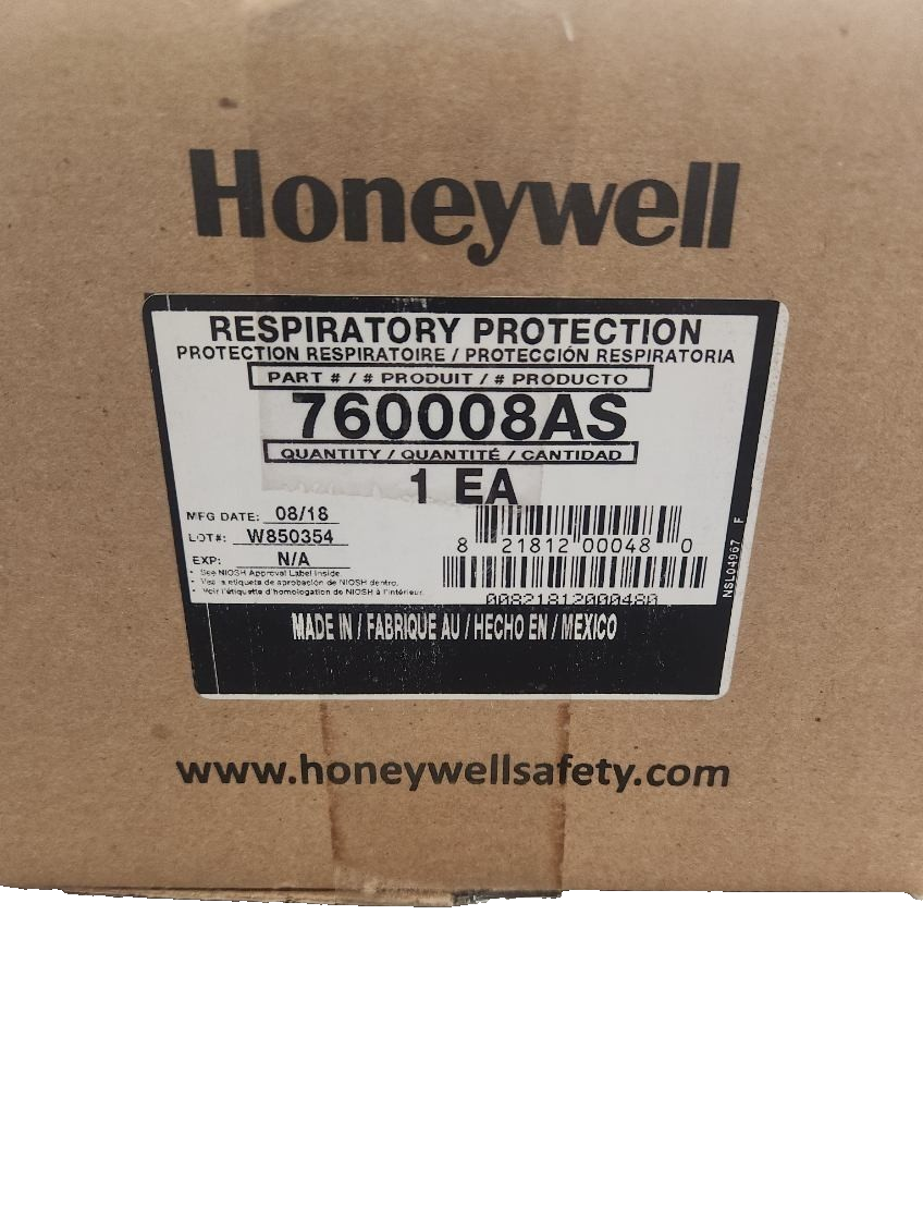Honeywell North 760008AS Series 7600 Full Facepiece Respirator, Small