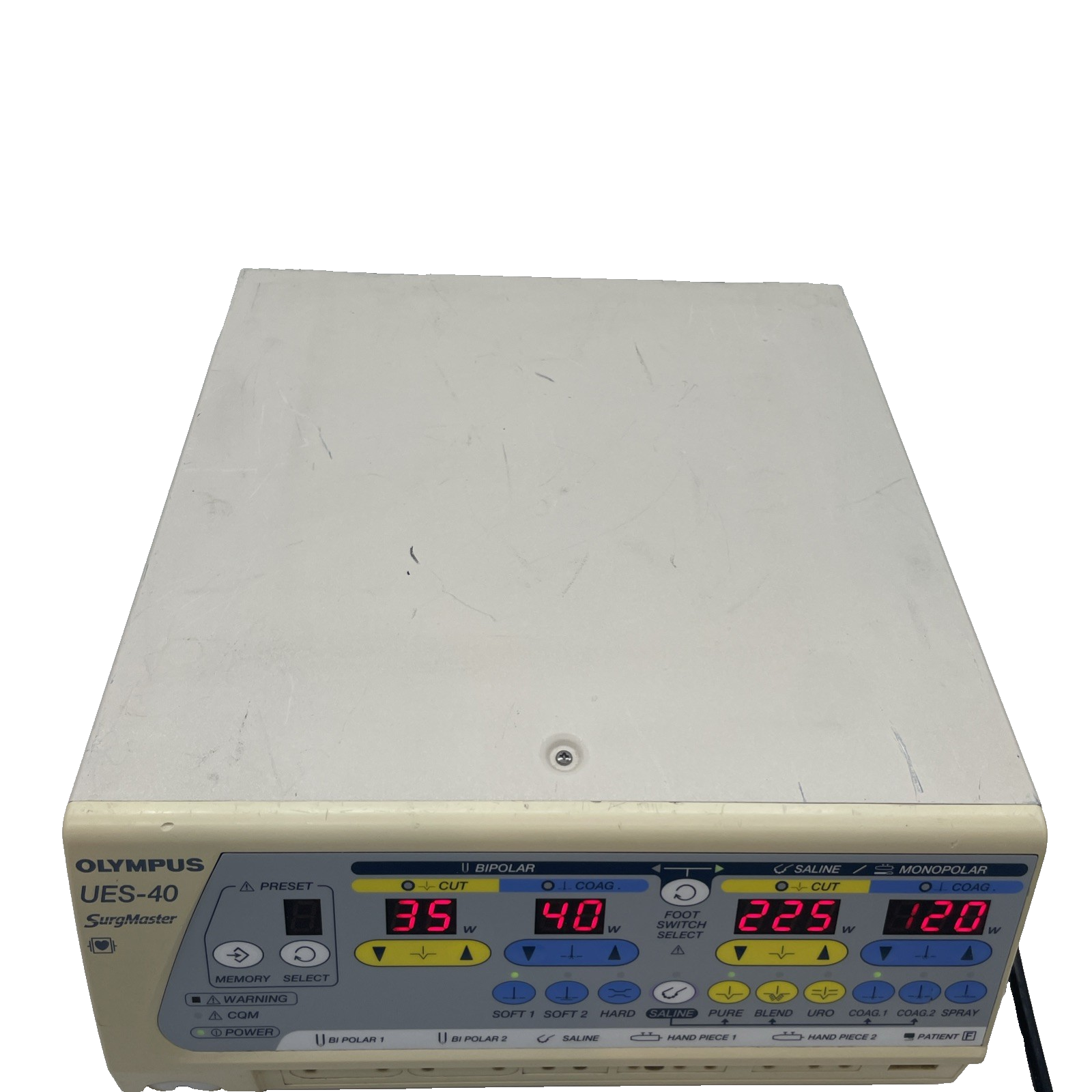 Olympus UES-40 Surgemaster ESU Electrosurgical Unit 30 Day Warranty