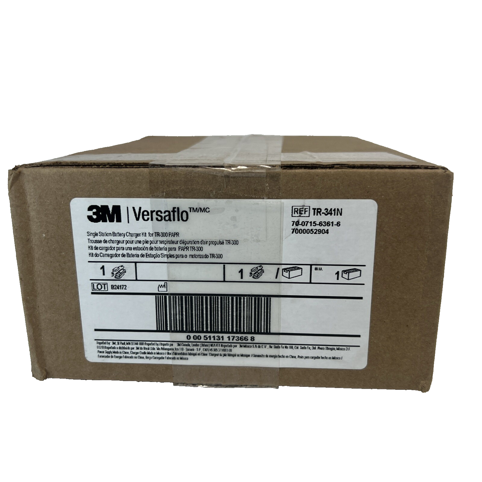 BRAND NEW 3M Versaflo Battery Station & Charger REF TR-341N 30 Day Returns