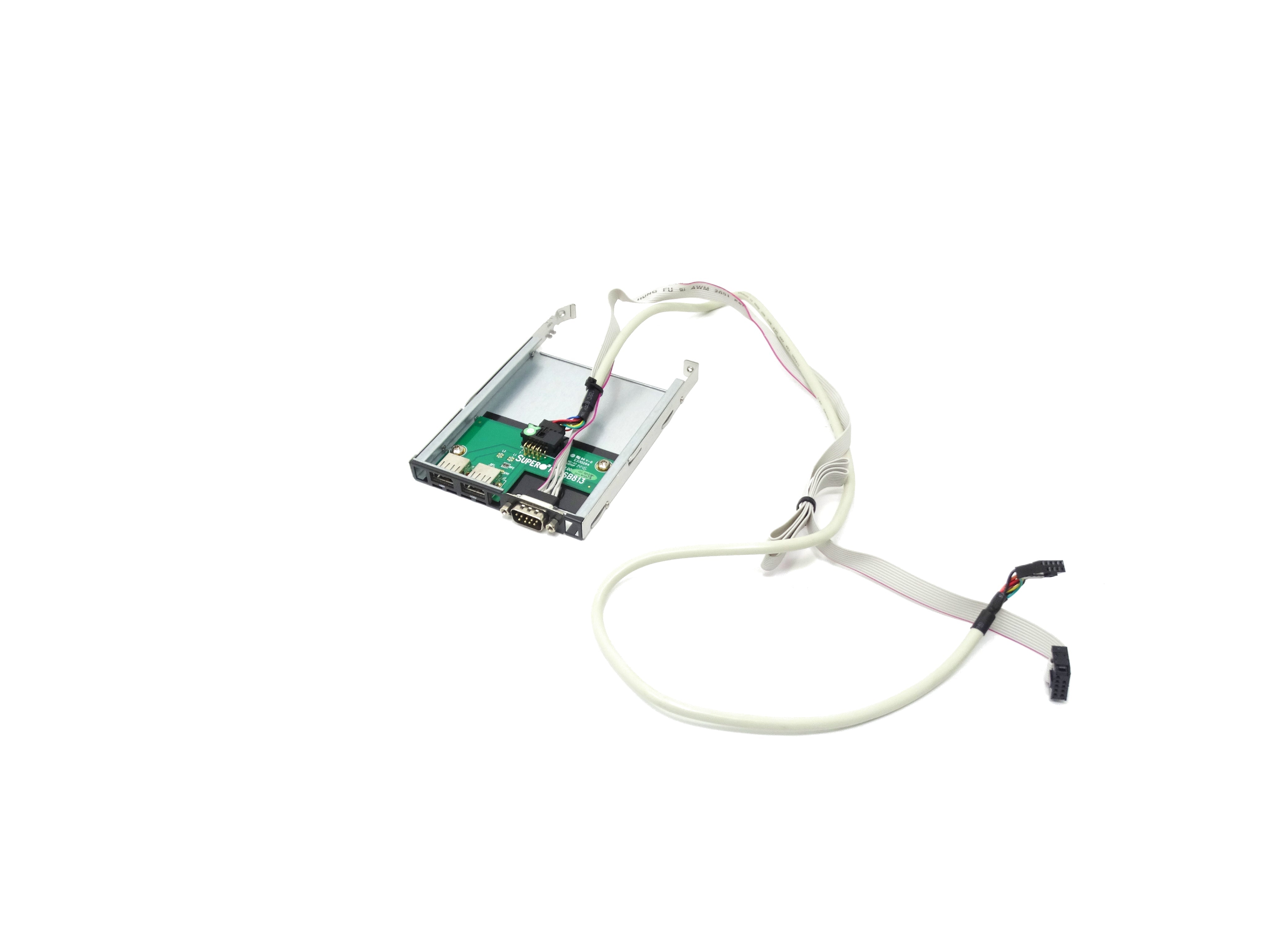 SuperMicro Server Front Panel 2x USB Serial Com RS232 (FPUSB813)