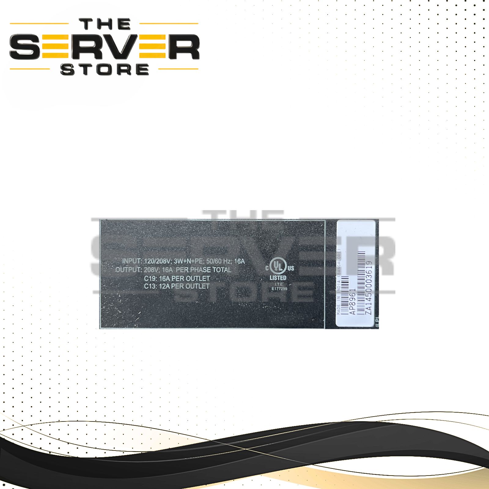 APC Rack PDU 2G Switched Zero 5.7KW 120/208V 3W+N+PE 50/60hz 21XC13 3XC19 AP8961