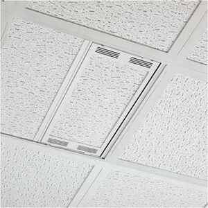 Chief 1' x 2' Above Suspended Ceiling Storage Box - White