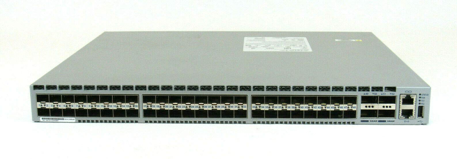Arista DCS-7050SX-64-R Refurbished — 48x 10G SFP+ 4x 40G QSFP+ Switch