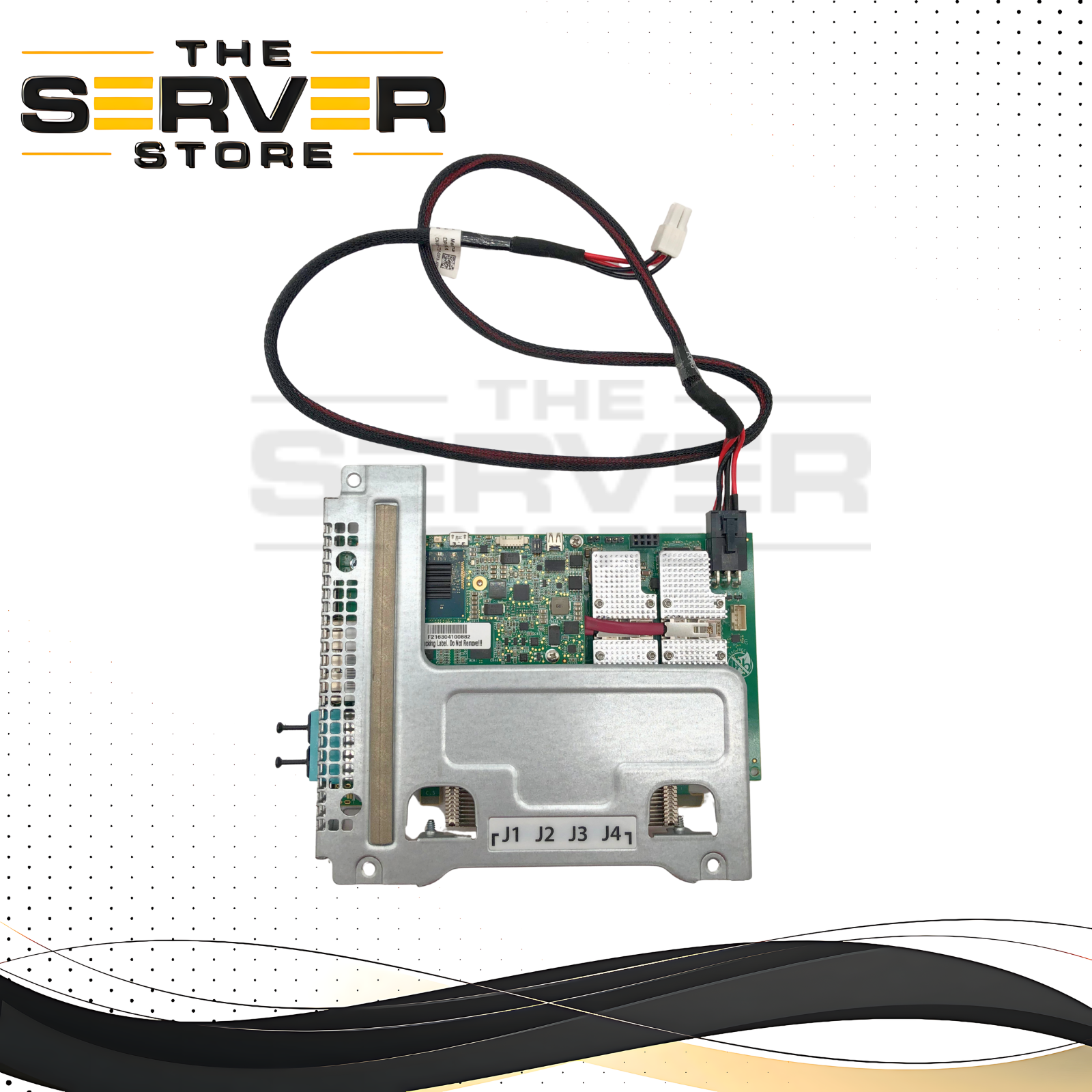 Dell 100 Gigabit Ethernet (100GbE) PCIe Fabric Server Adapter with Metal Bracket & Cable. P/N: 0891G5.