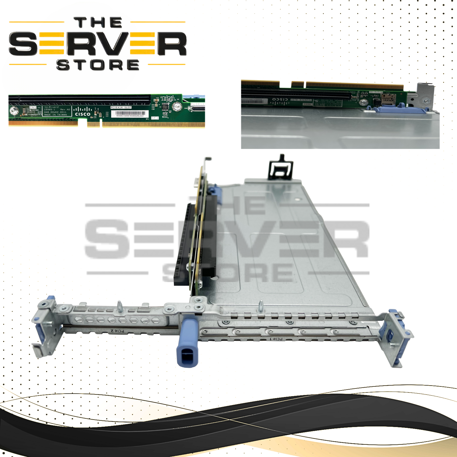 Cisco Riser Card Assembly NVMe 15595-1 15596-1 Rev:A0 U-RISER1 1U-RISER2