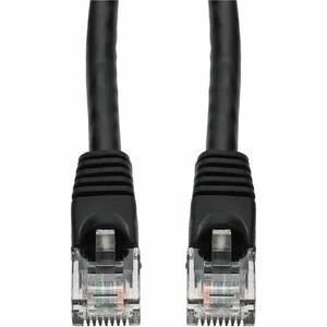 AddOn 3ft Black CAT 6 PVC Ethernet Cable Snagless Bubble Boot RJ-45 M/M