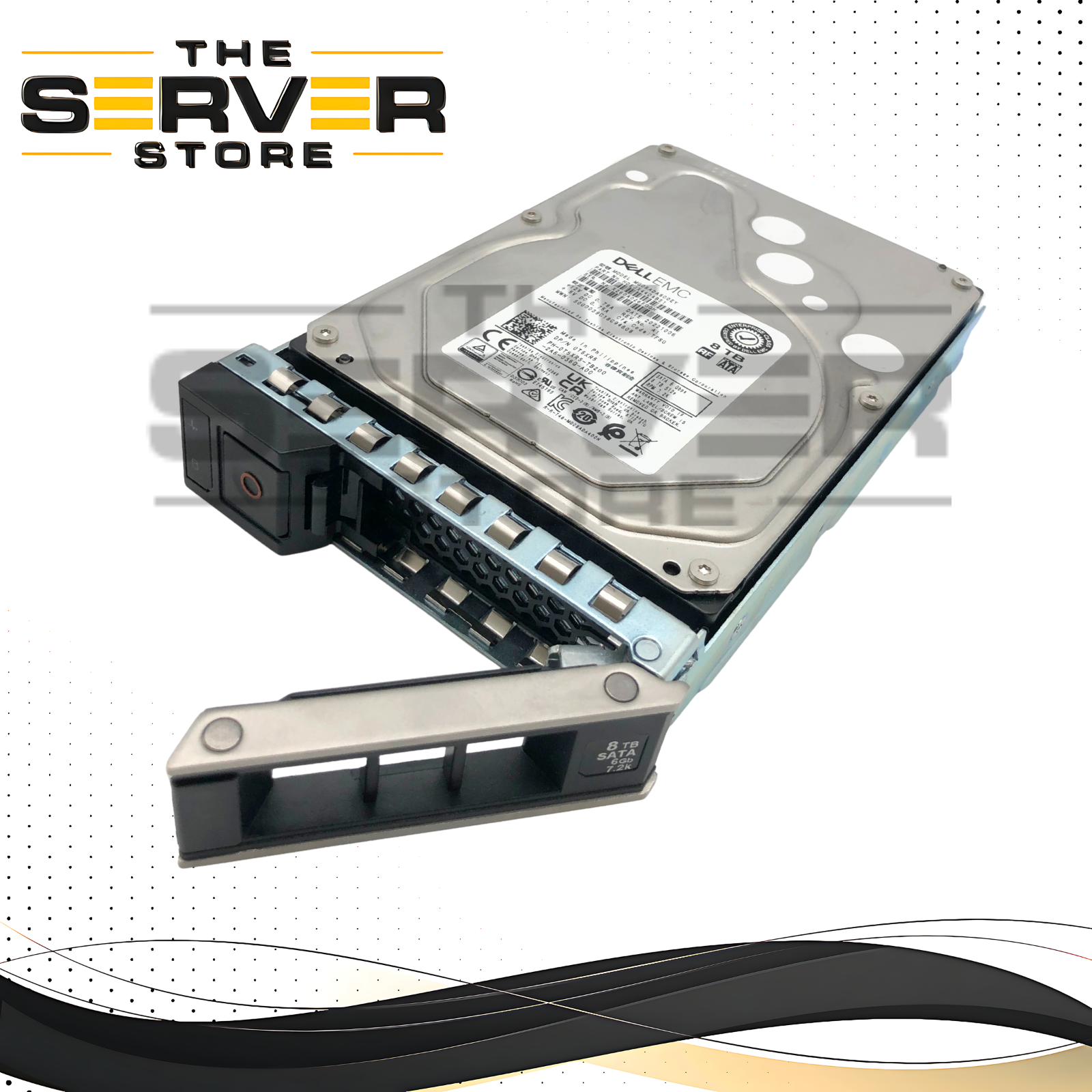 Dell Toshiba 8TB 7.2K 6Gb/s SATA 3.5" 512e Enterprise HDD MG08ADA800EY T5XR5 0T5XR5 HDEJX44DAB51