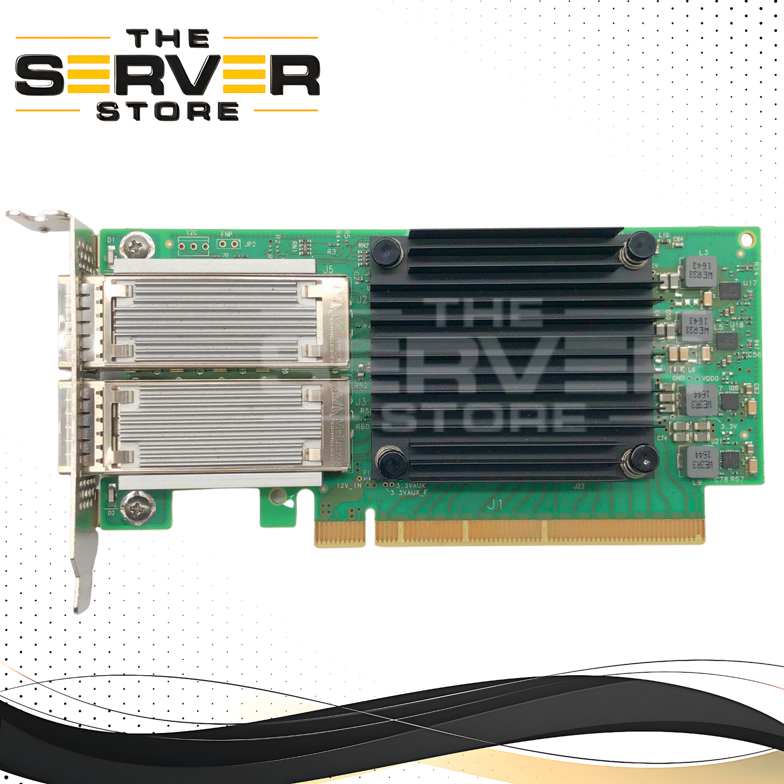 Mellanox ConnectX-5 VPI Adapter Card. EDR InfiniBand (100Gb/s) & 100GbE. Dual-Port QSFP28. PCIe 4.0 x16. Low Profile. P/N: MCX556A-EDAT.