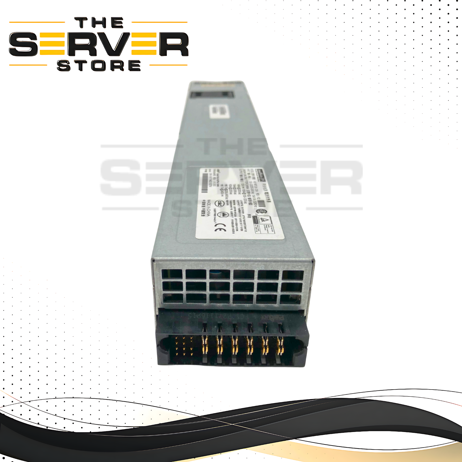 Inspur 2000W 80+ Platinum High-Efficiency Redundant Hot-Swap Power Supply Unit (PSU). OEM by Murata Power Solutions. P/N: V03101N00000000, INS1957-2K-12W.