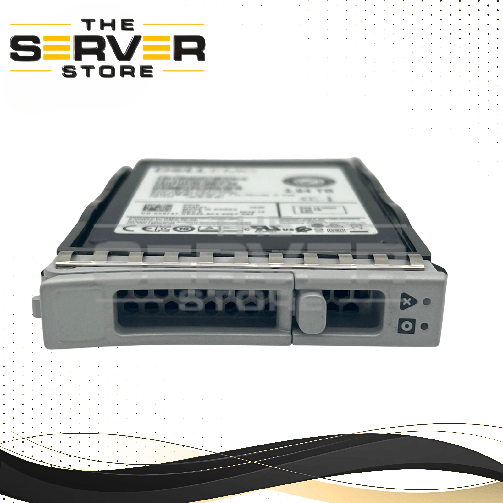 (New Open Box) Samsung 3.84TB SAS 12G RI 2.5" SSD PM1643 Series MZ-ILT3T8A For Cisco UCS Server