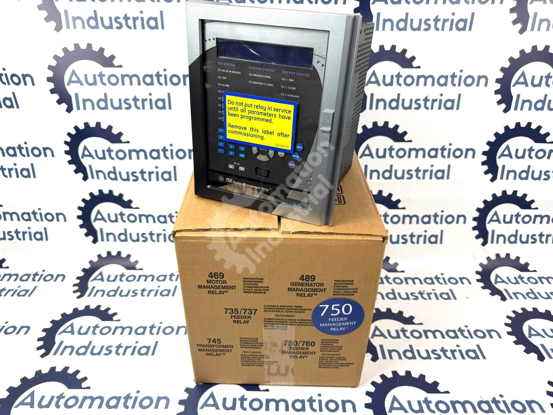 750-P1-G1-S1-HI-A20-R-E By GE Multilin Feeder Management Relay