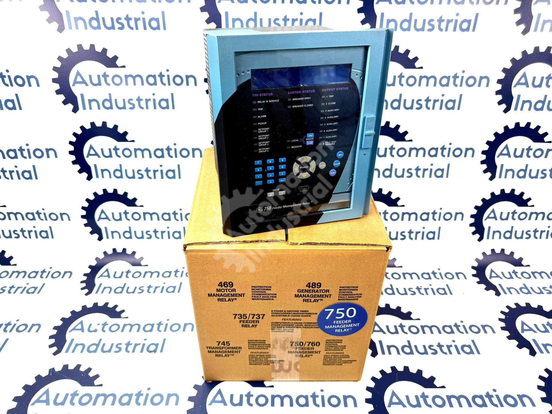 GE General Electric Multilin 750-P5-G5-S5-HI-A20-G-E Feeder Management Relay
