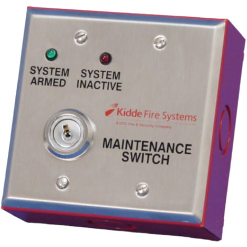 76-600000-200 | Kidde Key Maintenance Bypass Switch for ARIES and AEGIS Panels