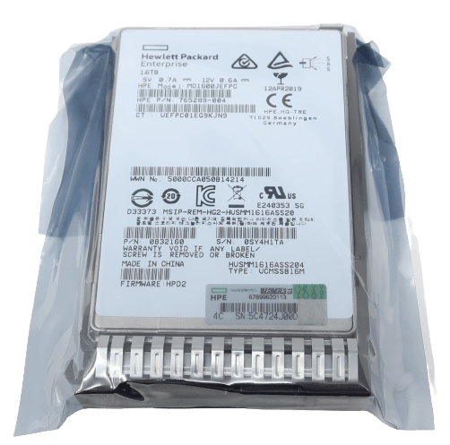 780436-001 779176-B21 HPE 1.6TB 12G SFF WI SAS-SSD
