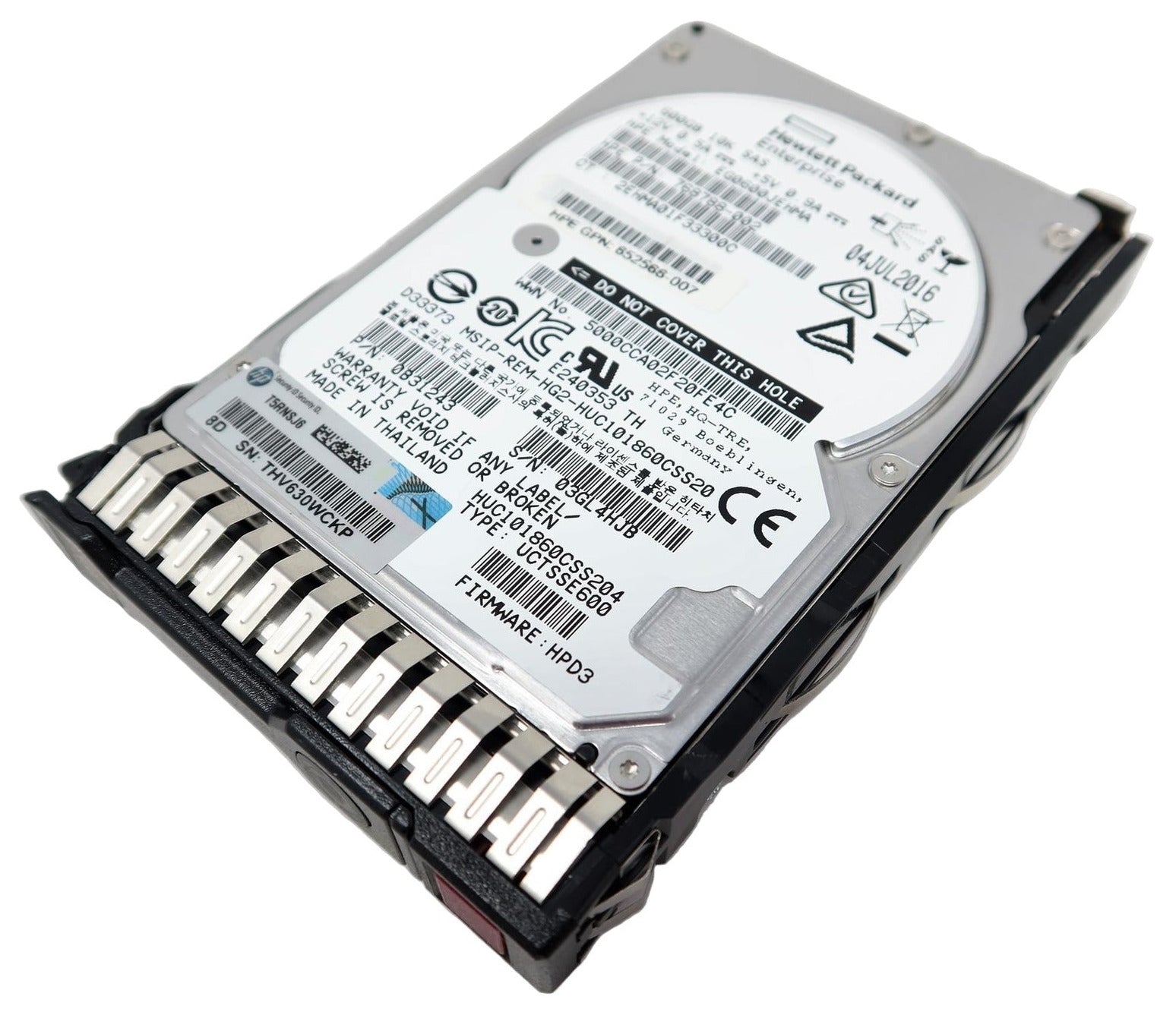 HP 781516-B21 600GB 12G SAS 2.5" 10K SFF 781577-001 Hard Drive