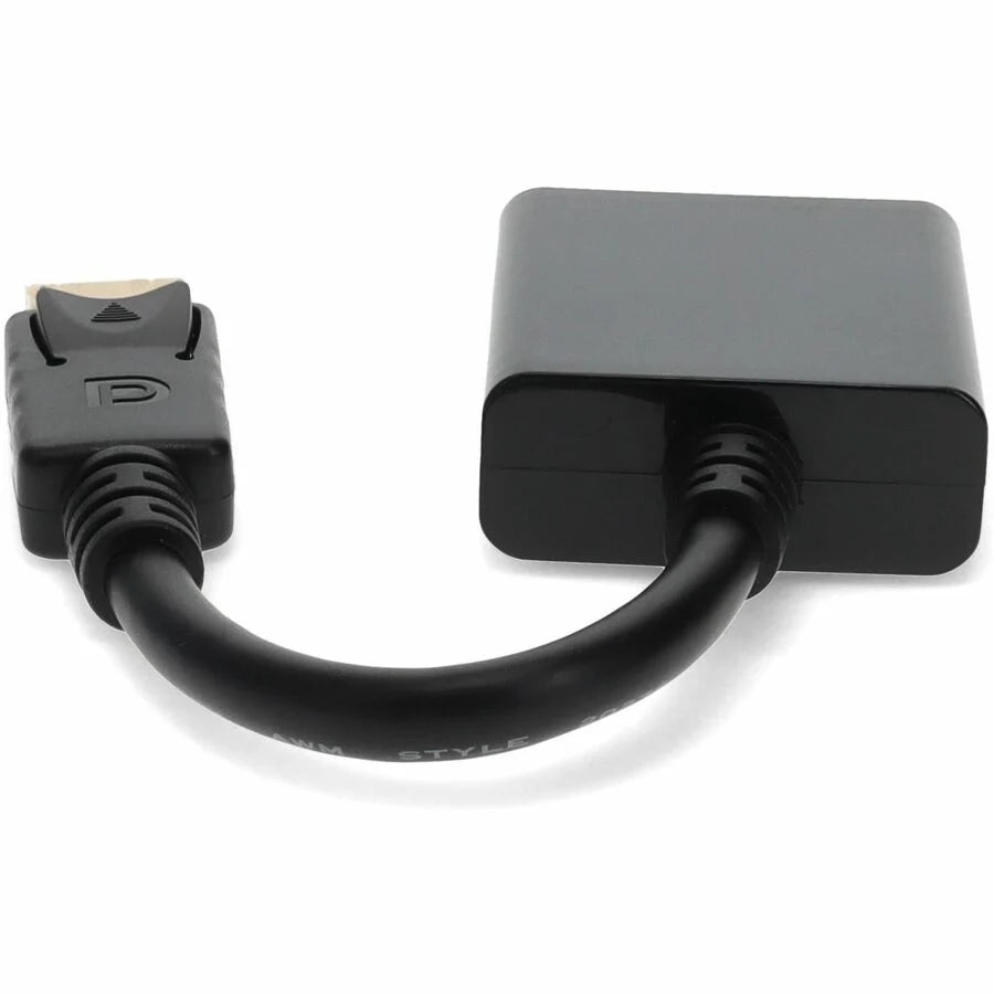 AddOn Lenovo® 45J7915 Compatible DisplayPort 1.2 Male to DVI-I (29 pin) Female Black Adapter Which Requires DP++ For Resolution Up to 2560x1600 (WQXGA)
