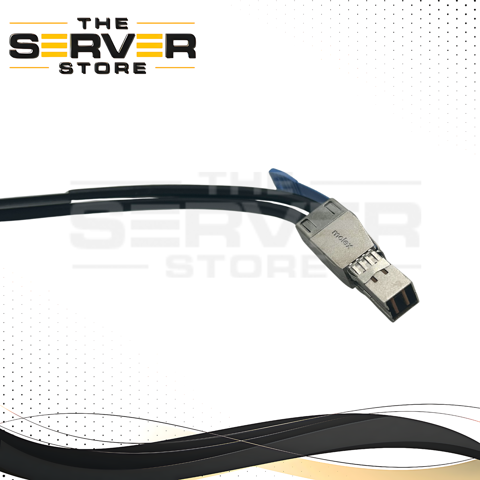 NetApp X66030A 0.5m Mini-SAS HD to Mini-SAS HD 12Gbps Cable 112-00435