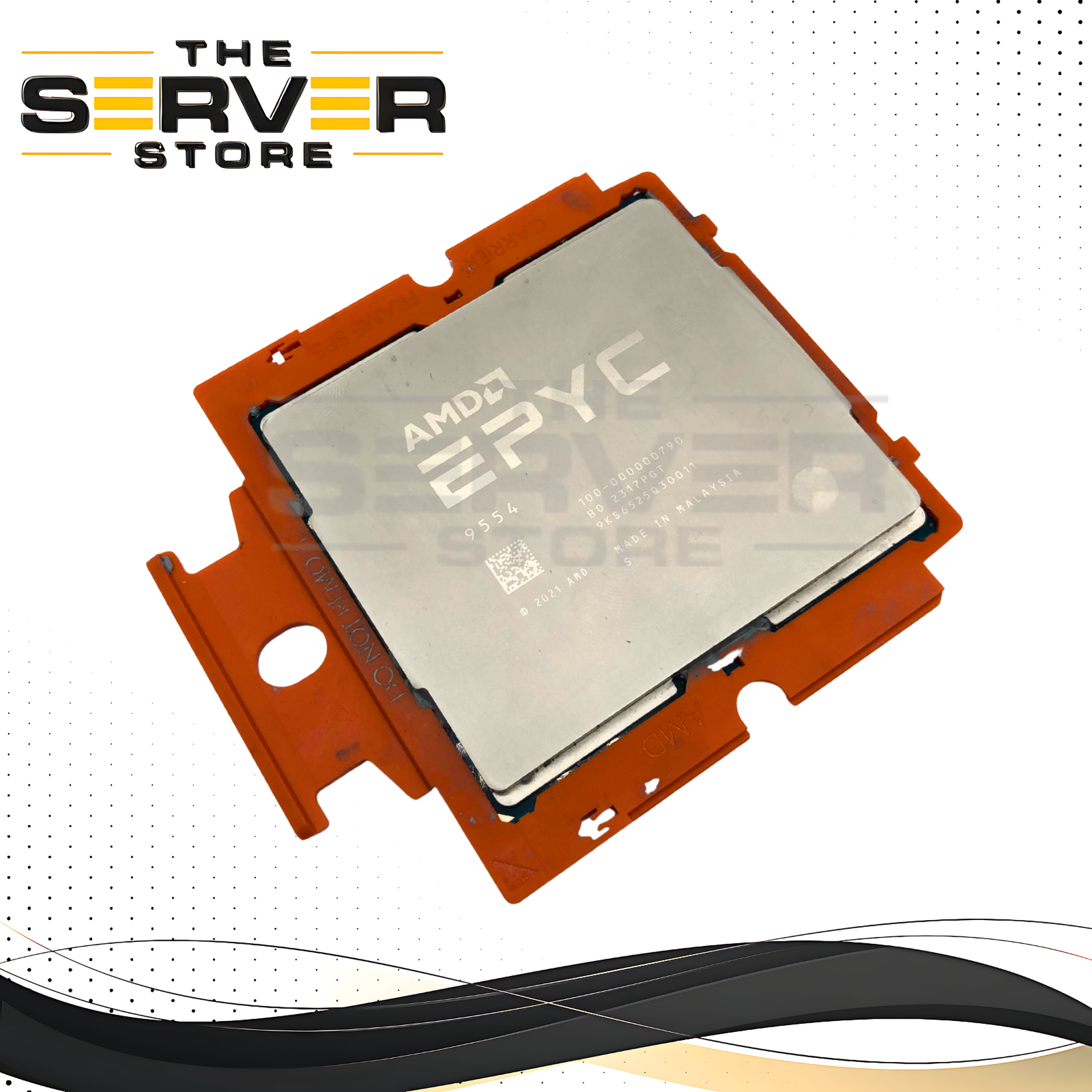 (Dell Locked) AMD EPYC 9554 3.10GHz 64 Core 256MB 360W SP3 CPU AMD9554-DELL 100-000000790
