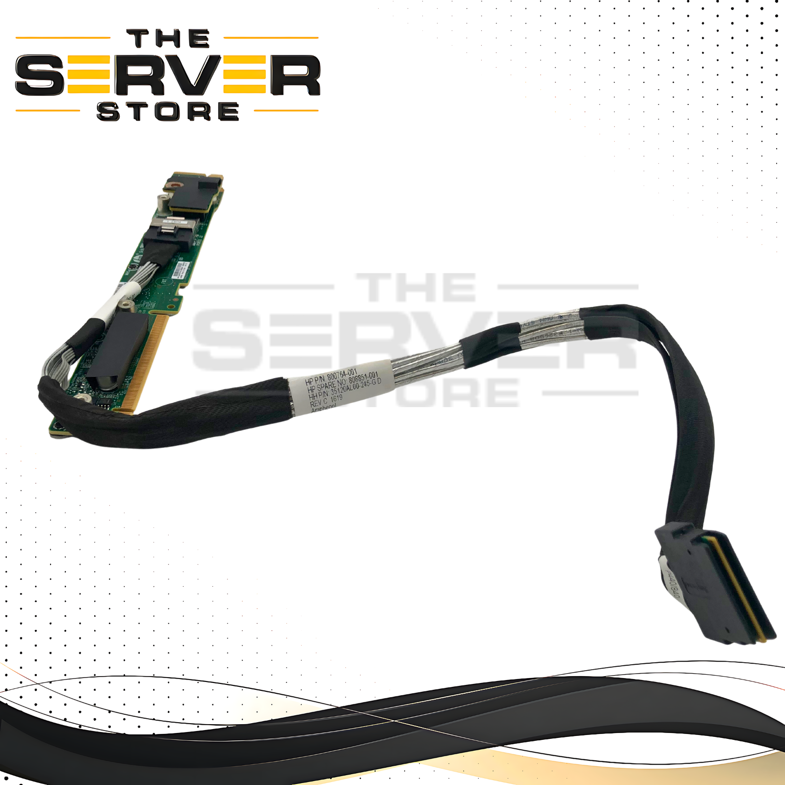 HPE ProLiant XL170r Gen9 Primary PCIe x16 Riser Cage Bayonet Board 800364-001