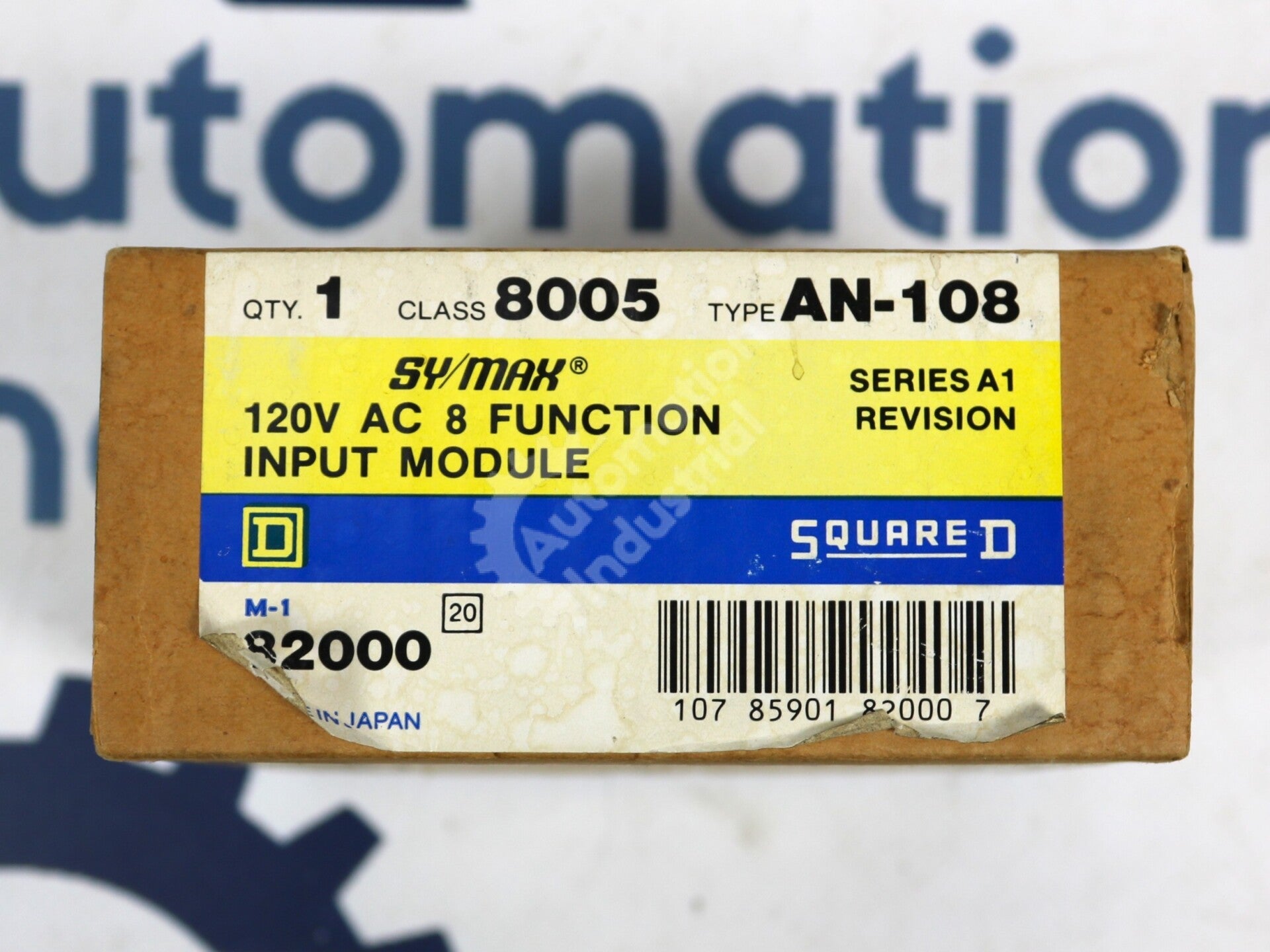 8005-AN-108 By Square D AN-108 120VAC 8 Function Input Module NSFP