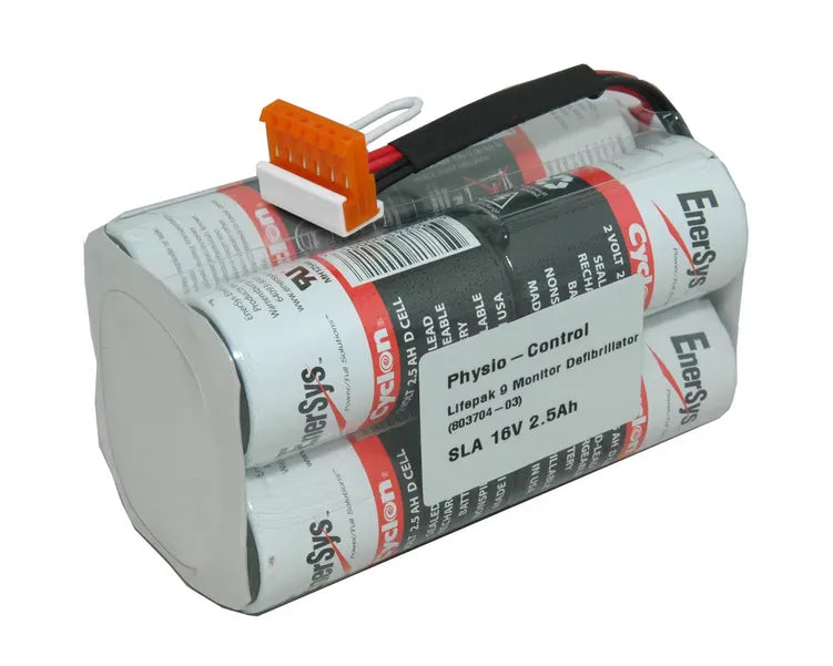 Cyclon EnerSys 803704-03 16V 2.5Ah Battery Pack for Lifepak 9 LP9P Defibrillator