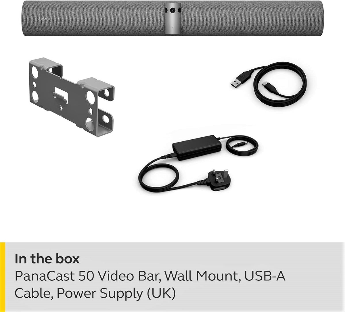 Jabra PanaCast 50 Panoramic 4K Video Bar