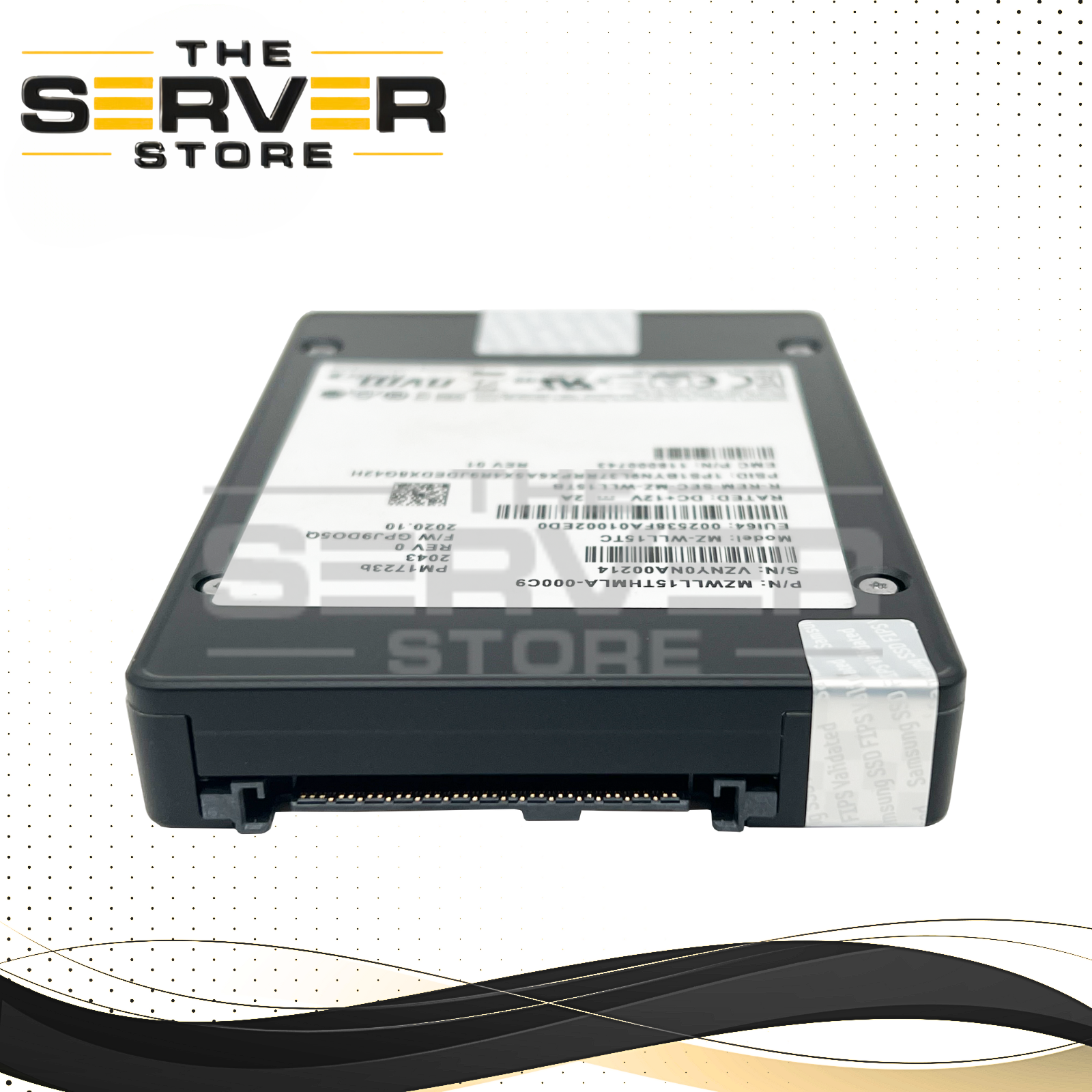 EMC Samsung 15.36TB NVME U.2 SSD PCIe PM1723b Series 118000743